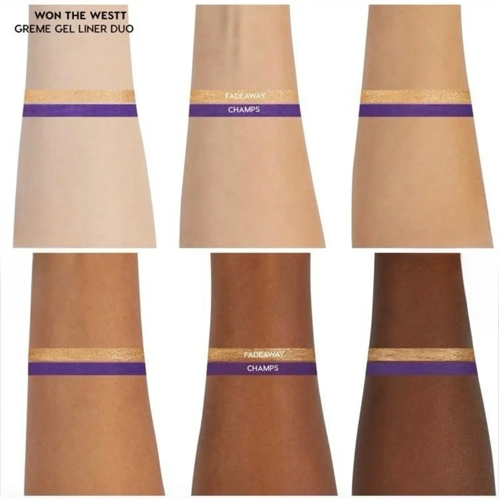 ColourPop Los Angeles Lakers Fade Away Creme Gel Liner